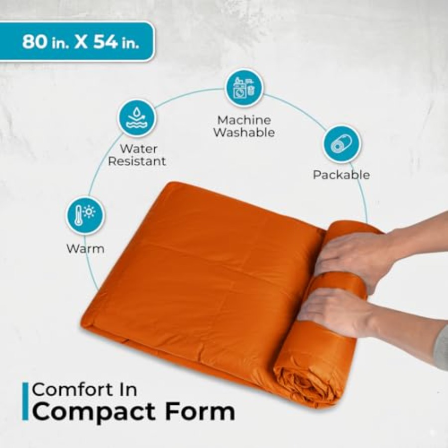 Puffy Blanket for Cold Weather - Outdoor Camping Quilt reseña y precio