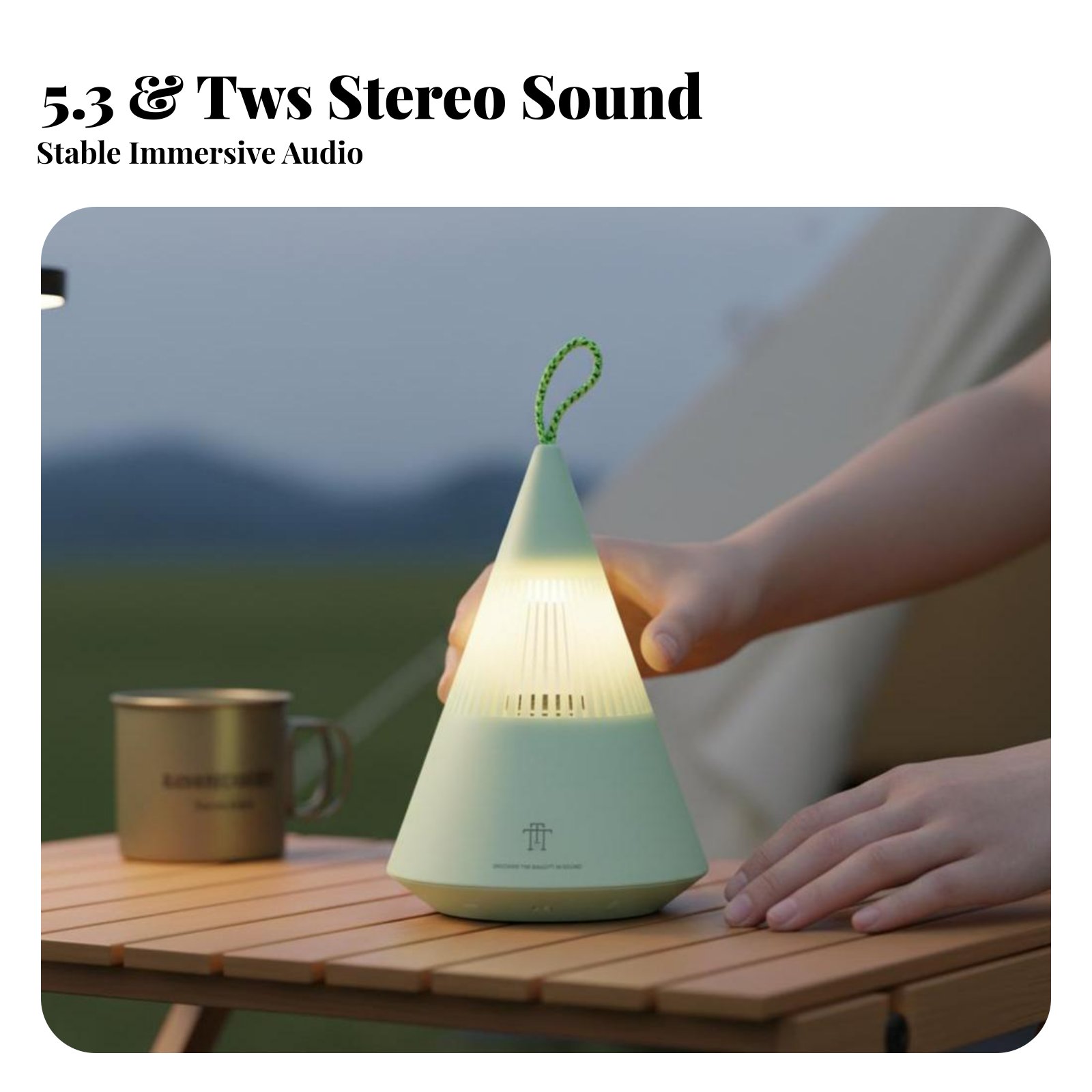 Bluetooth Lantern Sapexer Moun - Zd Outdoor Camping reseña y precio