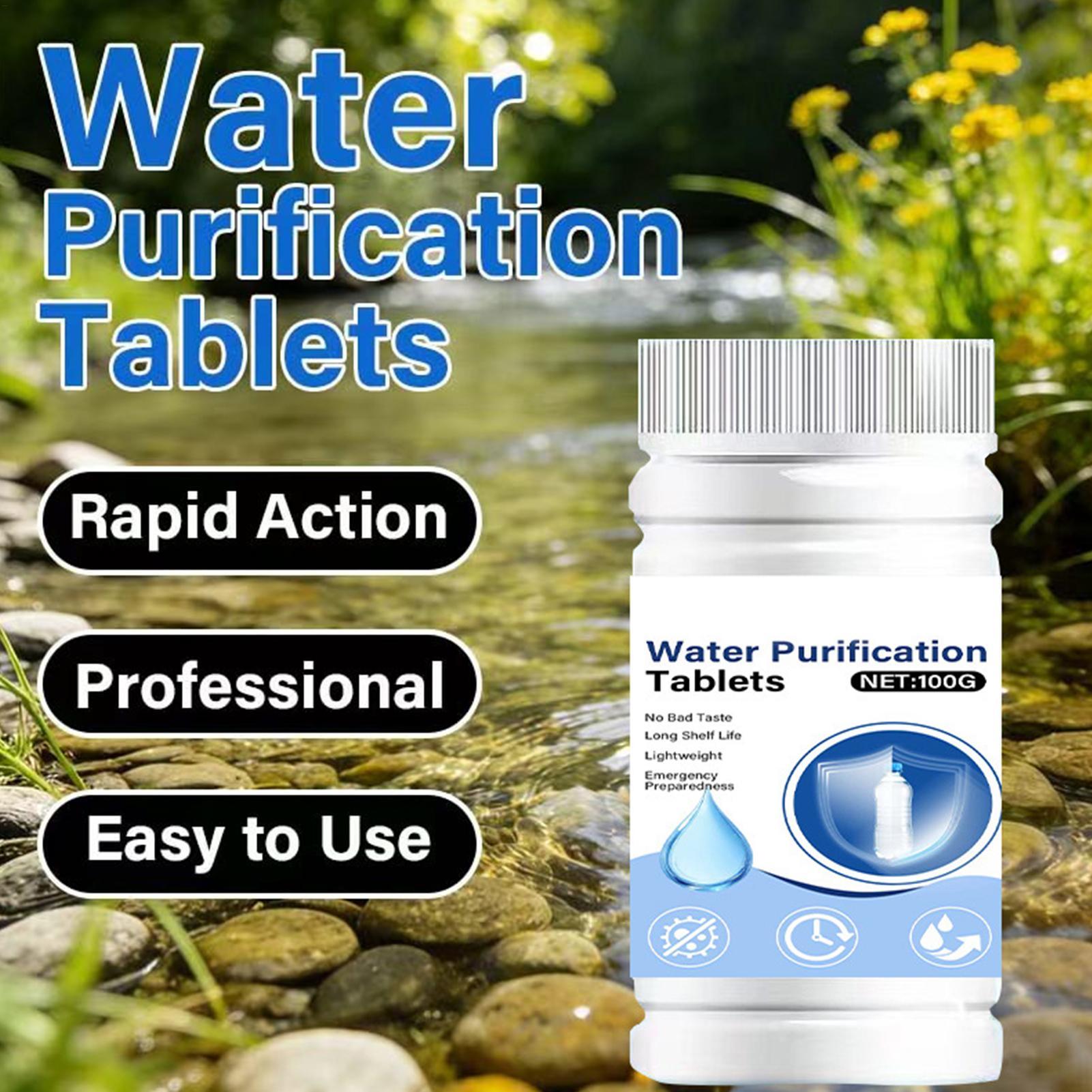 Water Purification Tablets for - Portable Water Filter reseña y precio