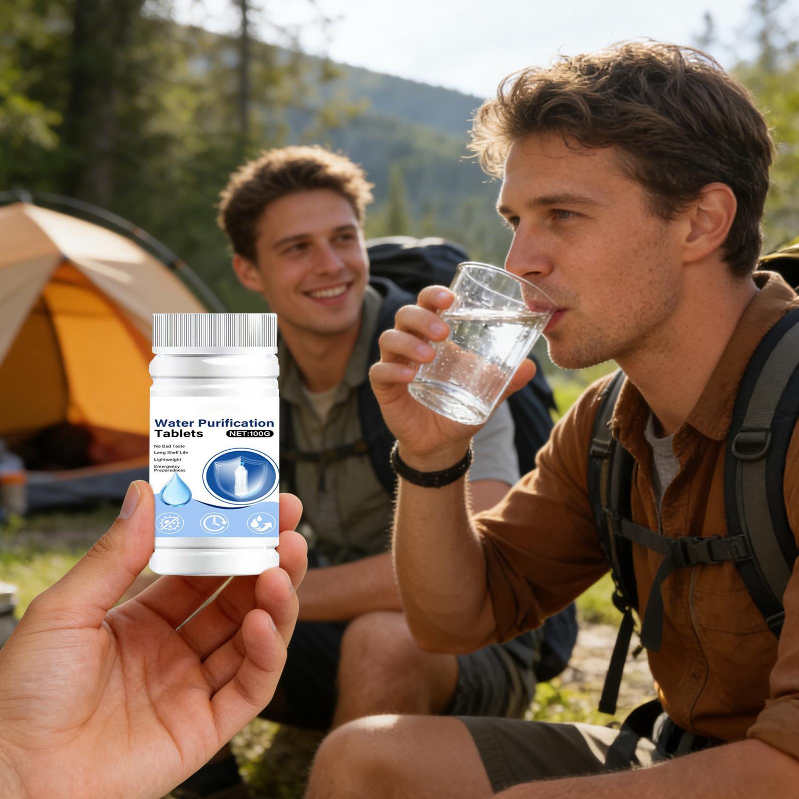 Water Purification Tablets for - Portable Water Filter reseña y precio