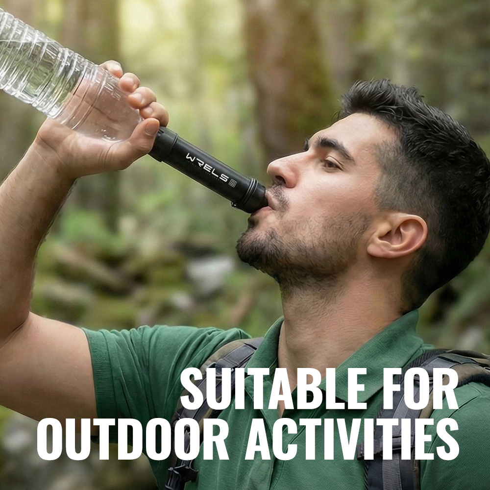 WRELS Outdoor Water Purifier P - Portable Water Filter reseña y precio