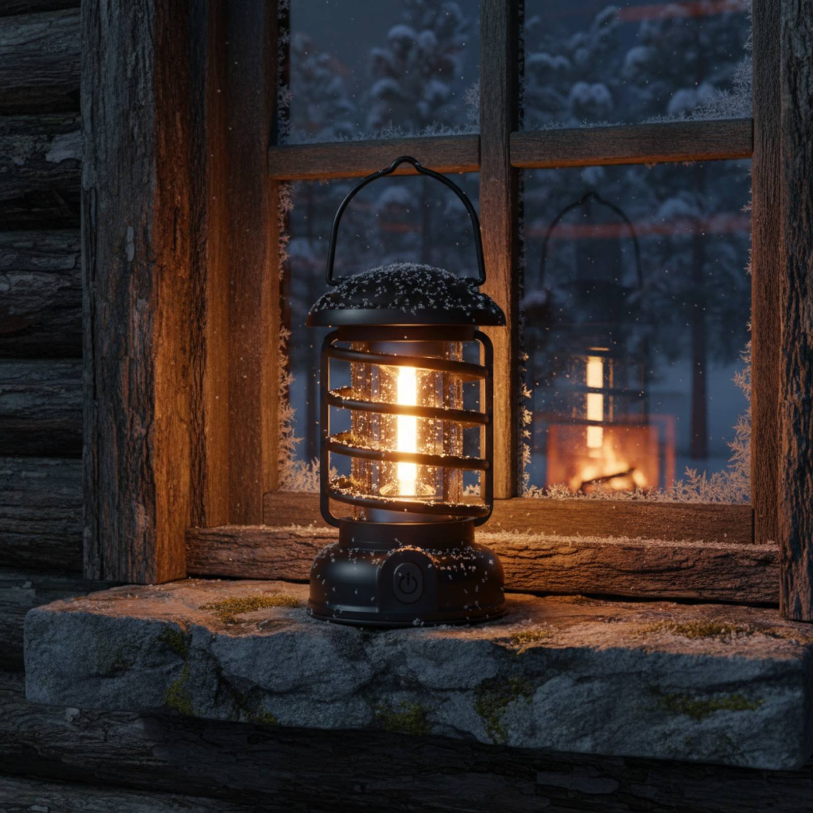 Retro Camping Lantern Two-Way  - Outdoor Camping Lampe reseña y precio