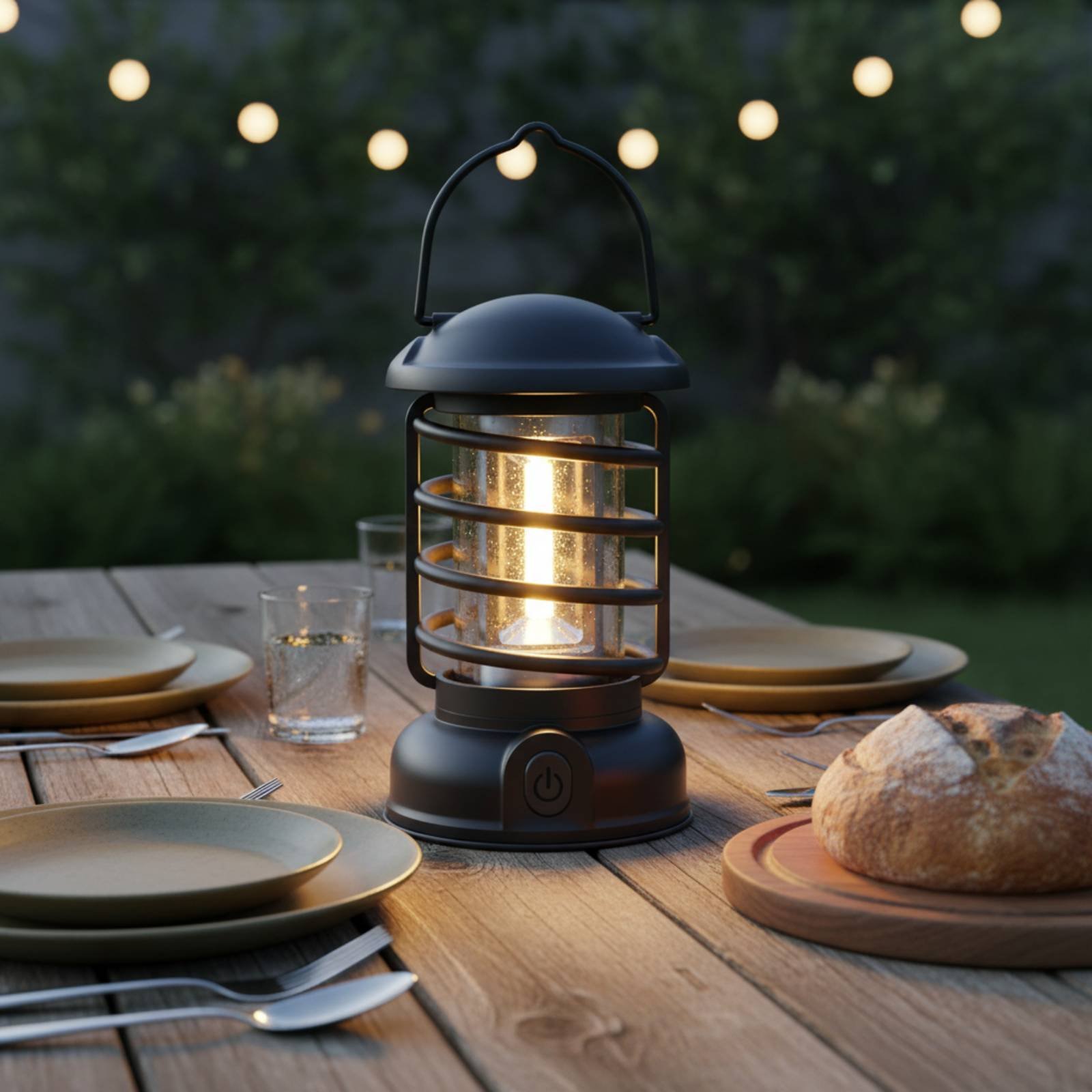 Retro Camping Lantern Two-Way  - Outdoor Camping Lampe reseña y precio