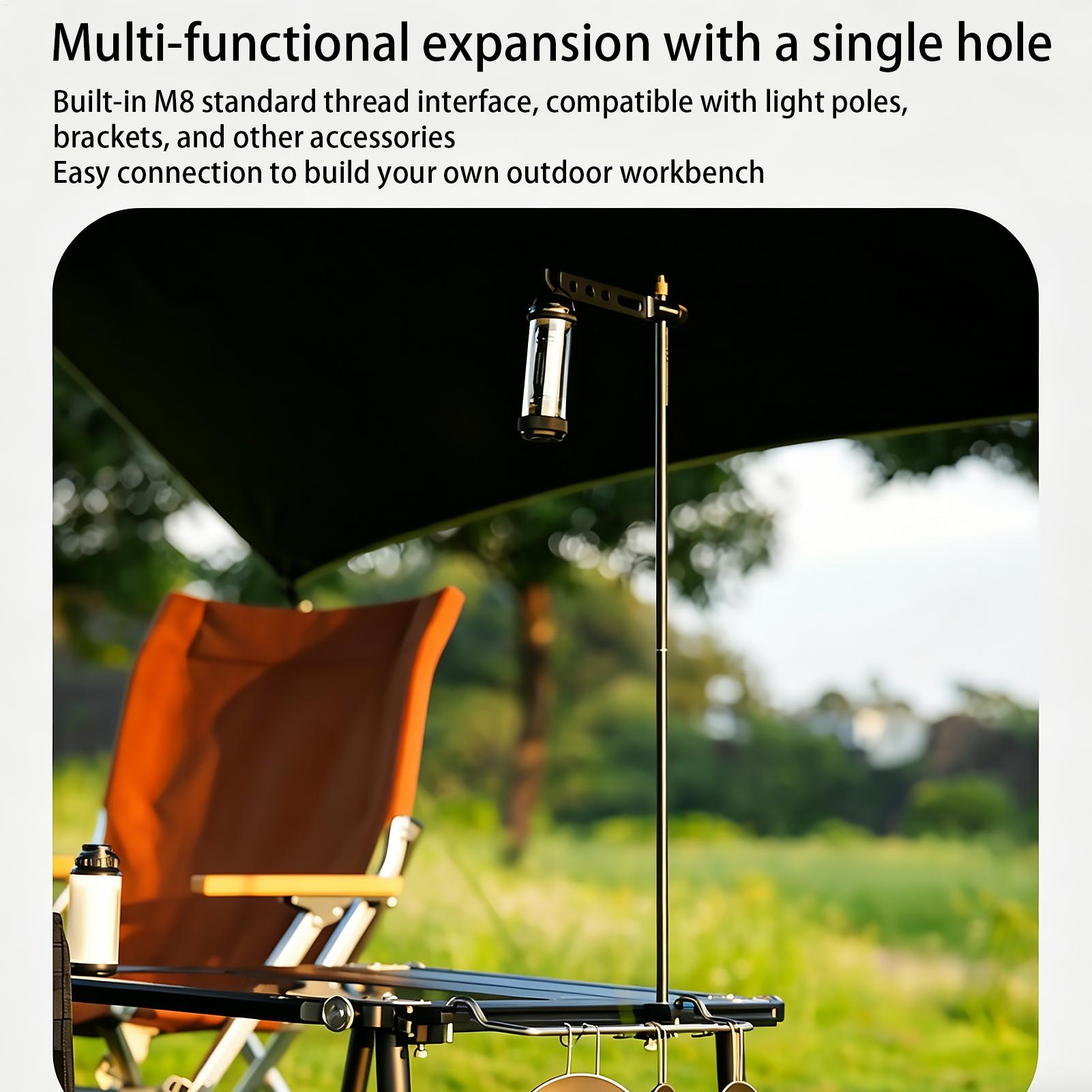 Camping Propane Tank Stand Tab - Outdoor Camping Kitchen Table reseña y precio