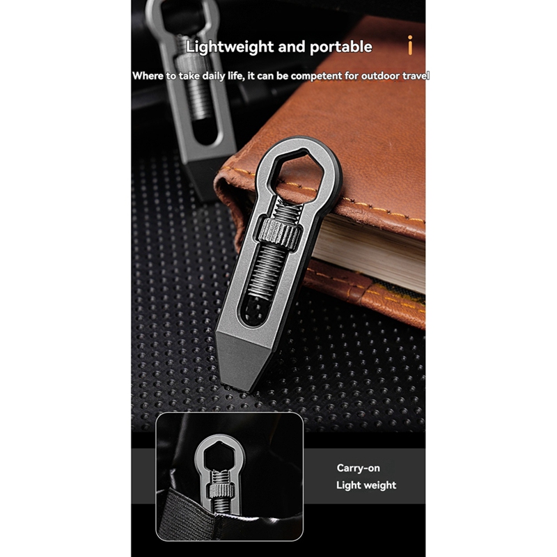 Titanium Alloy Hexagon Wrench  - Outdoor Camping Tools reseña y precio