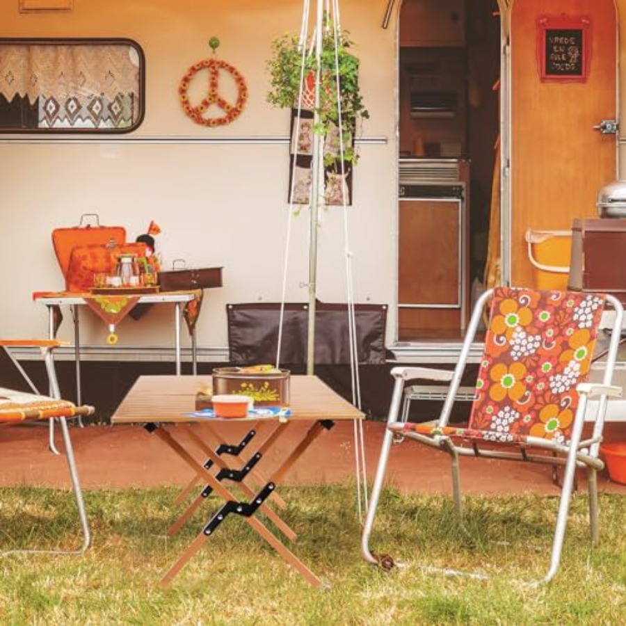 4FT Folding Camping Table for  - Outdoor Camping Kitchen Table reseña y precio