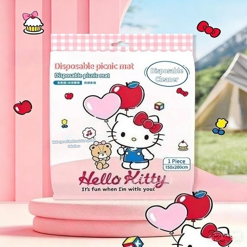 Sanrio Kawaii Hello Kitty Wate - Outdoor Camping Quilt reseña y precio