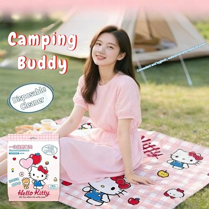 Sanrio Kawaii Hello Kitty Wate - Outdoor Camping Quilt reseña y precio