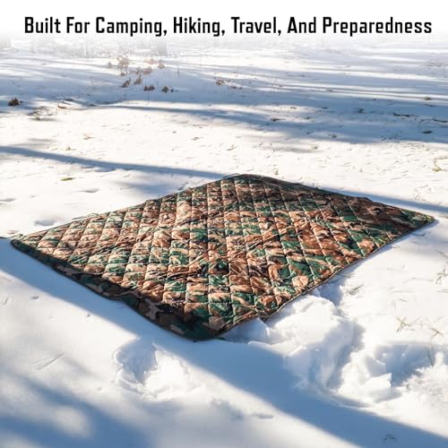 Rothco Camo Woobie Poncho Line - Outdoor Camping Quilt reseña y precio