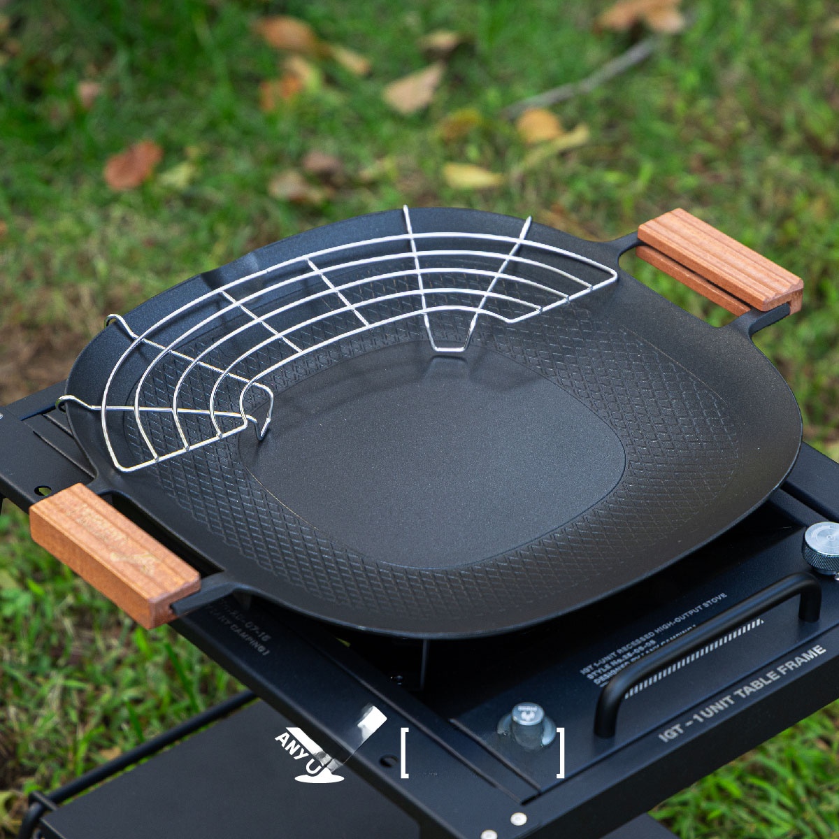 Outdoor Camping BBQ Grill Pan  - Cooking Outdoor Camping reseña y precio