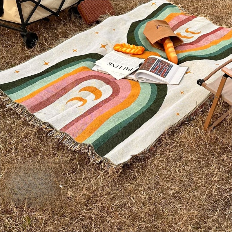 Extra Thick Soft Rainbow Strip - Outdoor Camping Decor Ideas reseña y precio