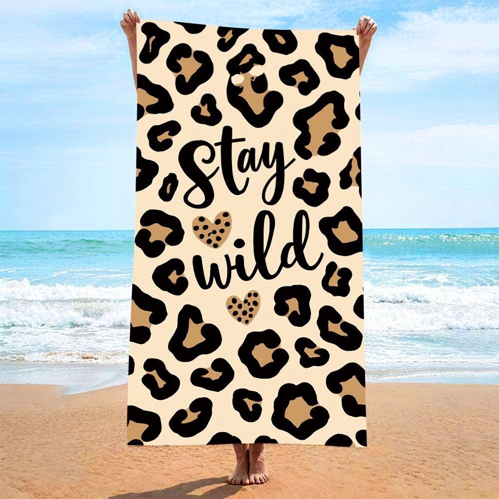 Leopard Print Printing Quick-d - Outdoor Camping Blanket reseña y precio