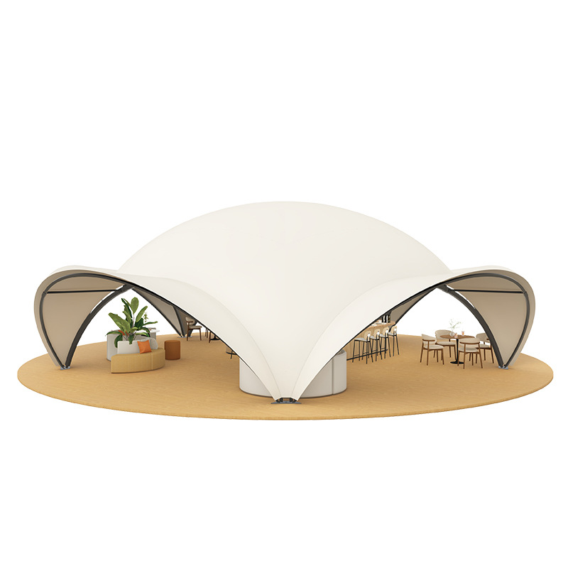 Outdoor tent large cloud canop - Outdoor Camping Exhibition reseña y precio