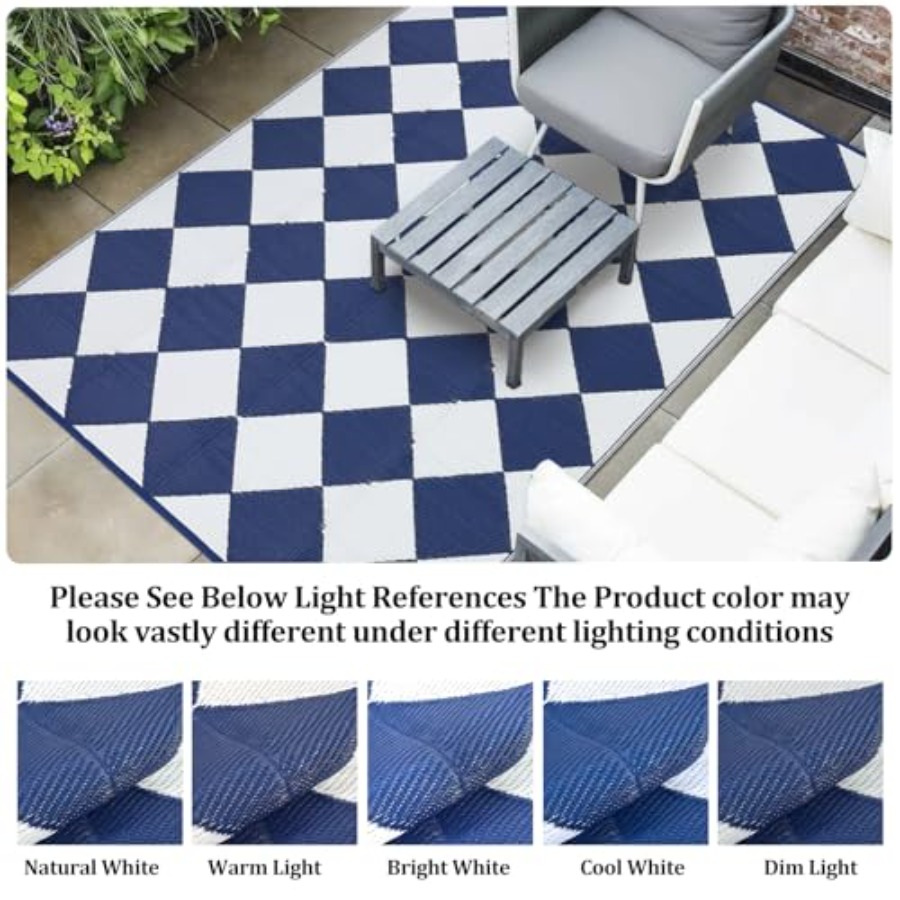 Large Outdoor Rug 9x18 for Pat - Outdoor Camping Rugs 9X18 reseña y precio