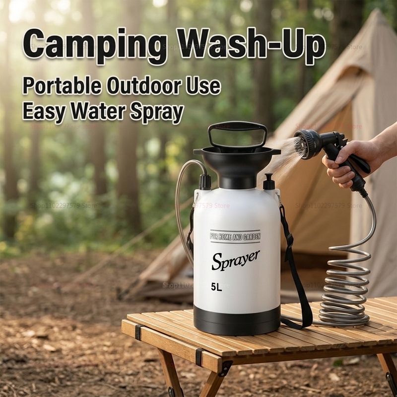 Portable Camping Shower 5L Man - Outdoor Camping Wagon reseña y precio