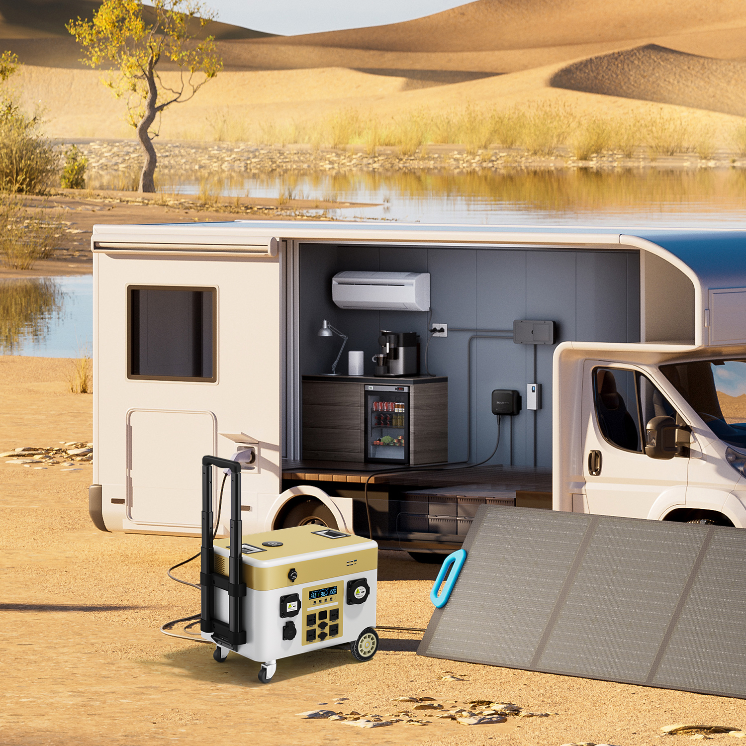 5000W 5000Wh Portable Power St - Zd Outdoor Camping reseña y precio