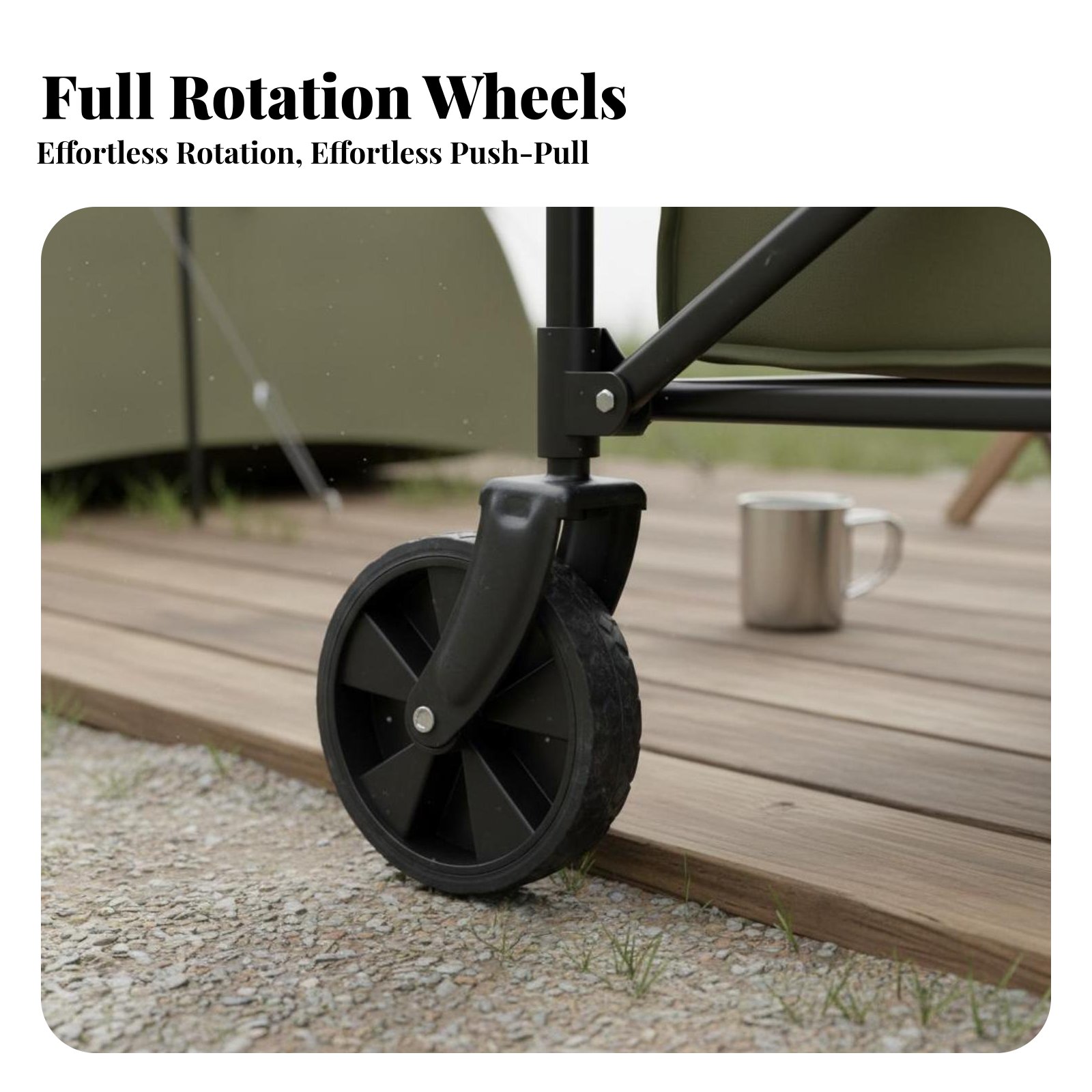 Camping Cart Wheel Multi-Terra - Outdoor Camping Wagon reseña y precio