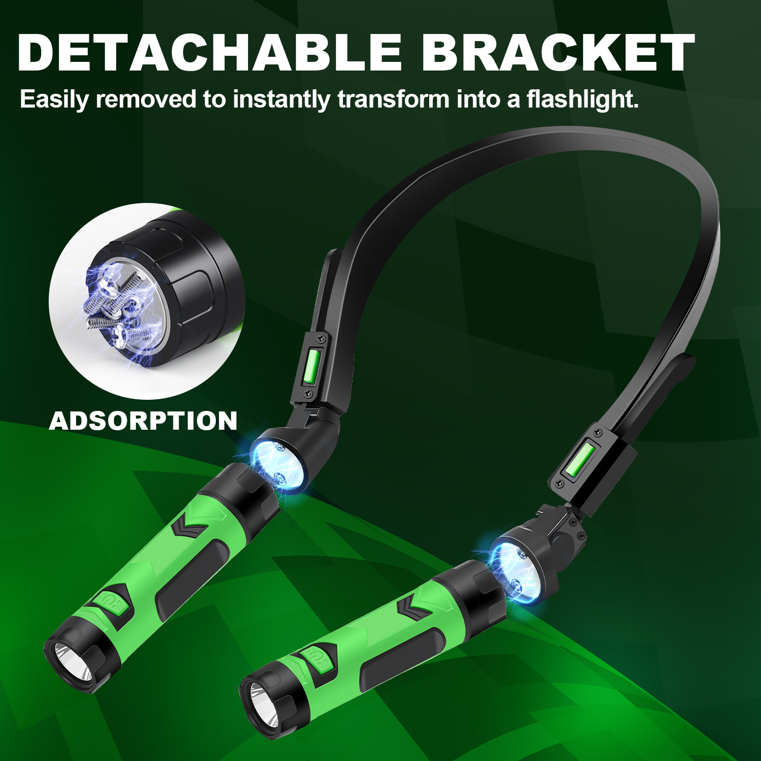 USB Rechargeable LED Neck Ligh - Outdoor Camping Lampe reseña y precio