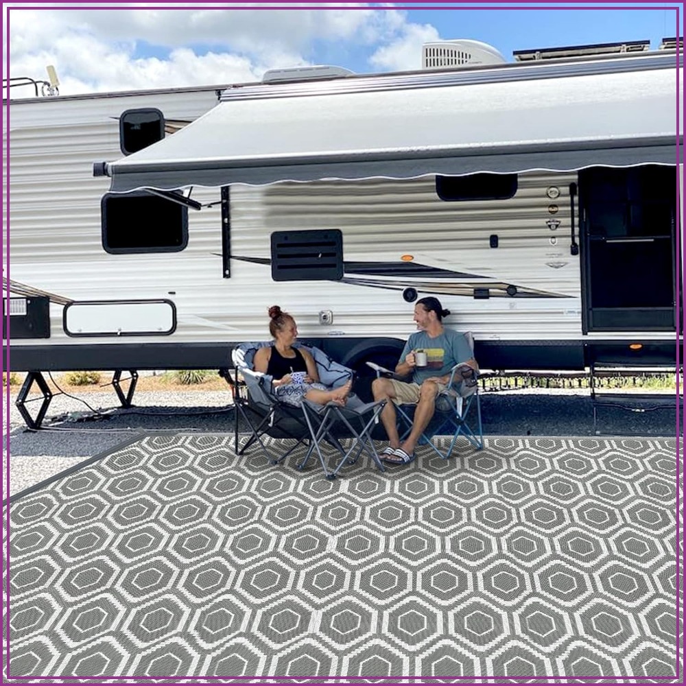 Outdoor Camping Rugs 9x18 Weat - Outdoor Camping Rugs 9X18 reseña y precio