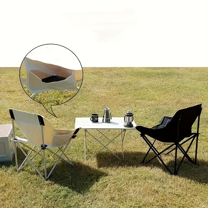Oversized Camping Chair with S - Outdoor Camping Folding Chairs reseña y precio