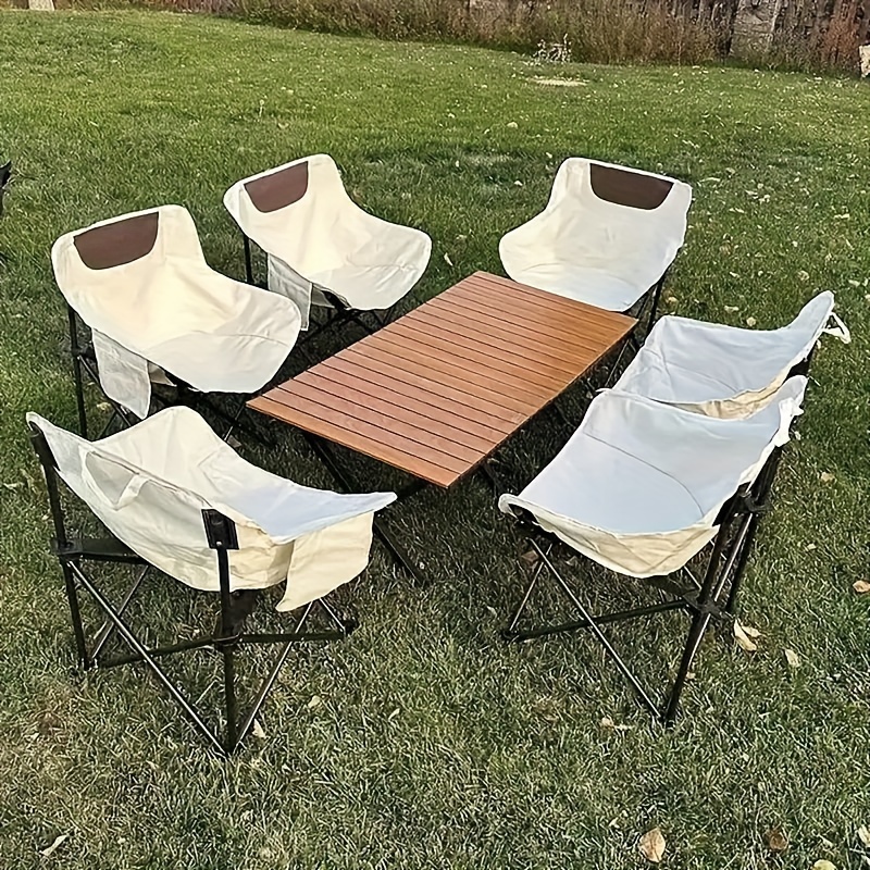 Oversized Camping Chair with S - Outdoor Camping Folding Chairs reseña y precio