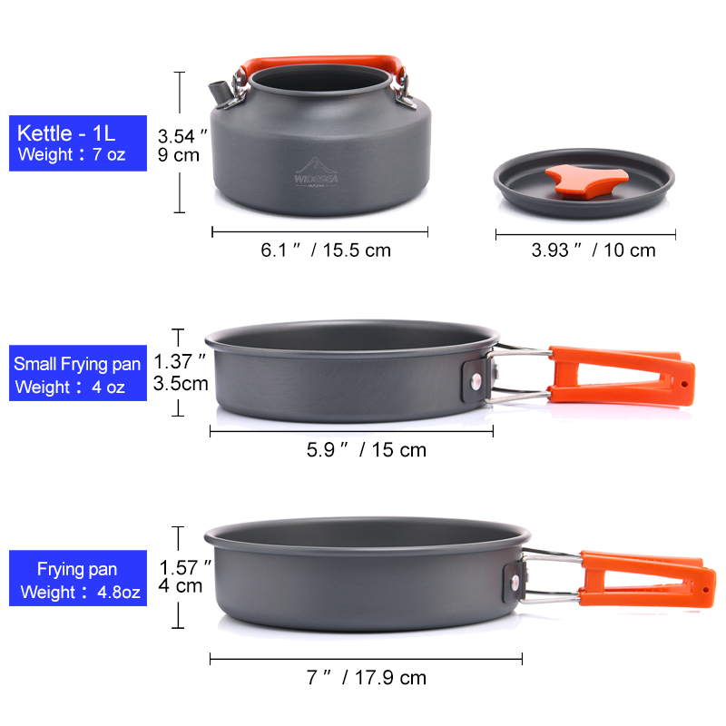 Widesea Camping Outdoor Cookwa - Outdoor Camping Kitchen Table reseña y precio