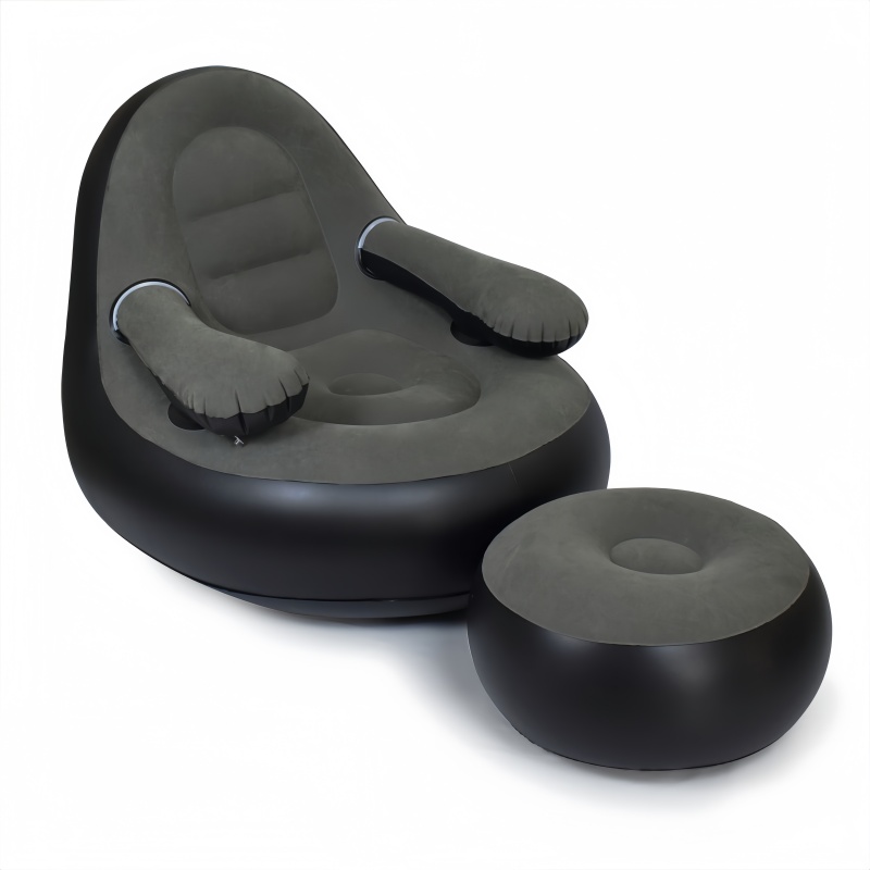 PVC Inflatable Sofa with Armre - Outdoor Camping Folding Chairs reseña y precio