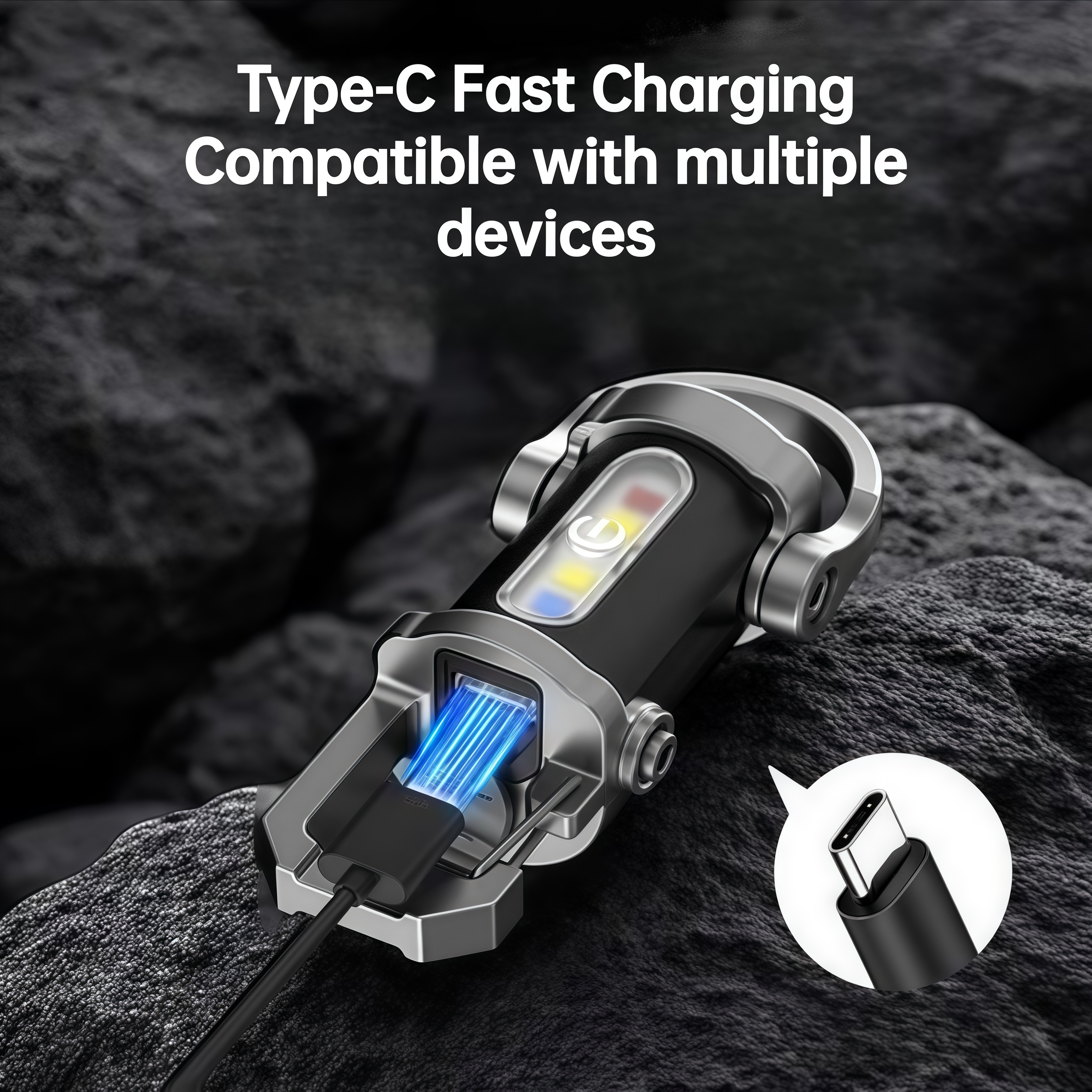 Mini TYPE-C Rechargeable LED F - Outdoor Camping Tools reseña y precio
