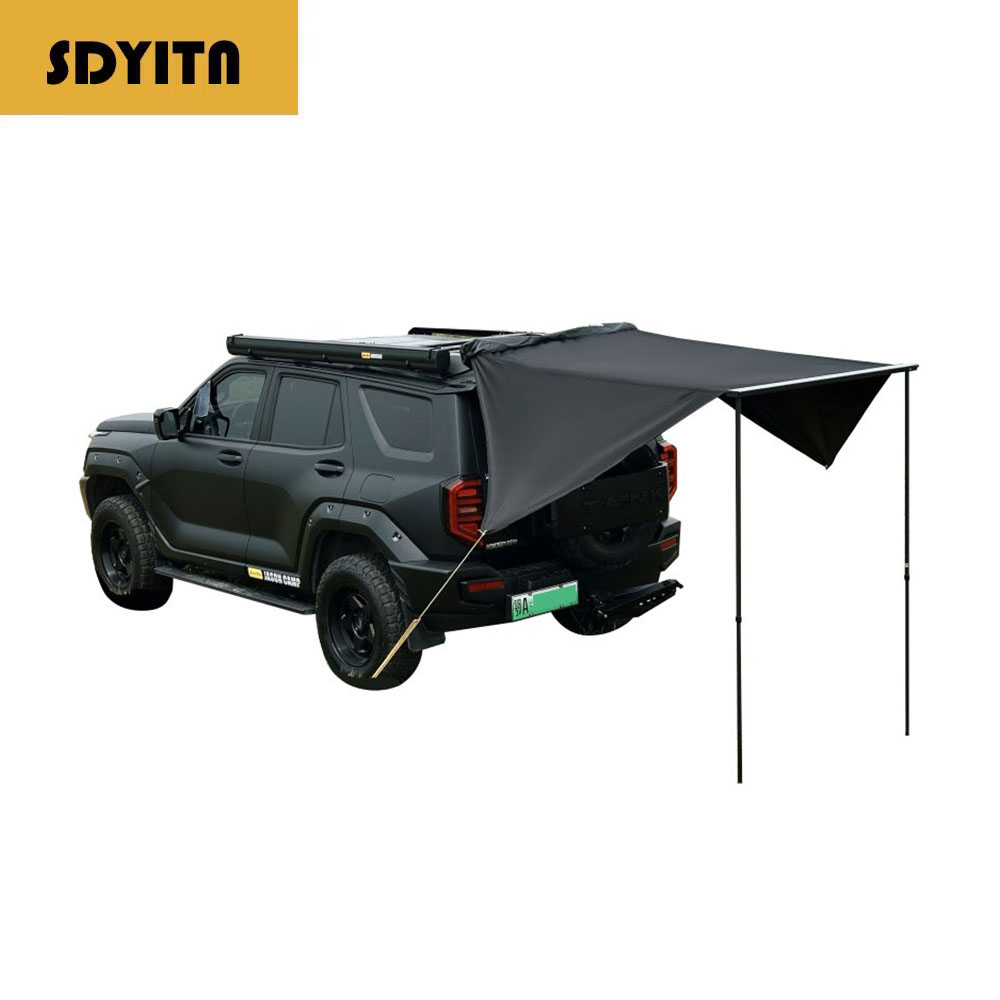 Aluminum Alloy Black Double-wi - Outdoor Camping Car Tail Tent reseña y precio