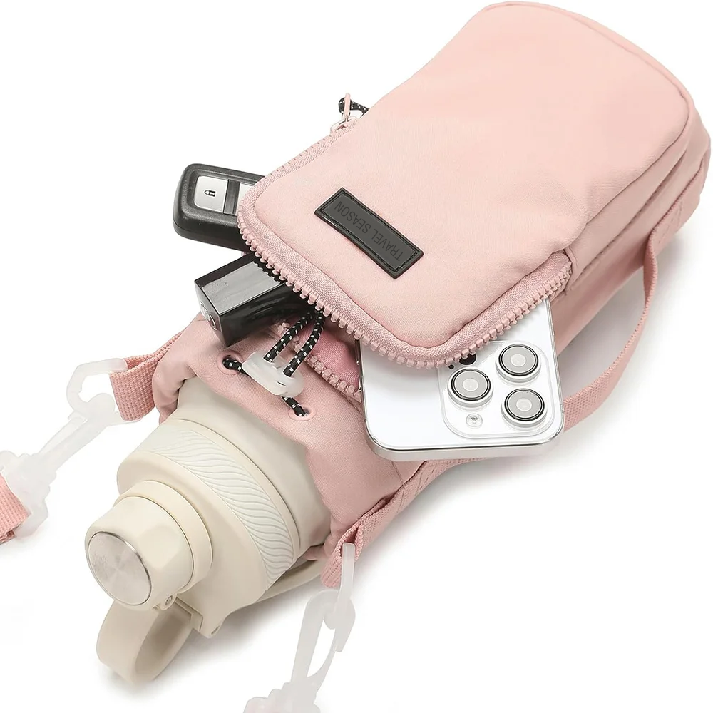 Portable Water Bottle Bag with - Outdoor Camping Water Tank reseña y precio