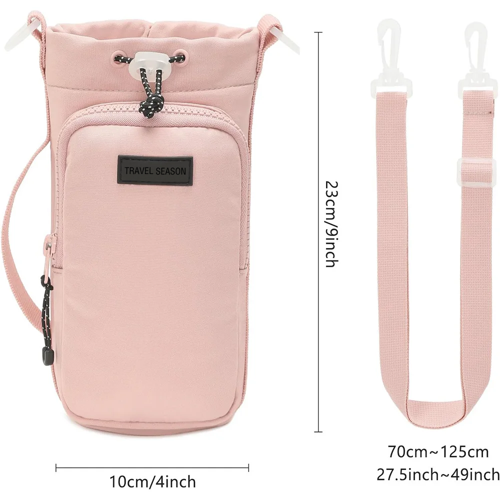 Portable Water Bottle Bag with - Outdoor Camping Water Tank reseña y precio