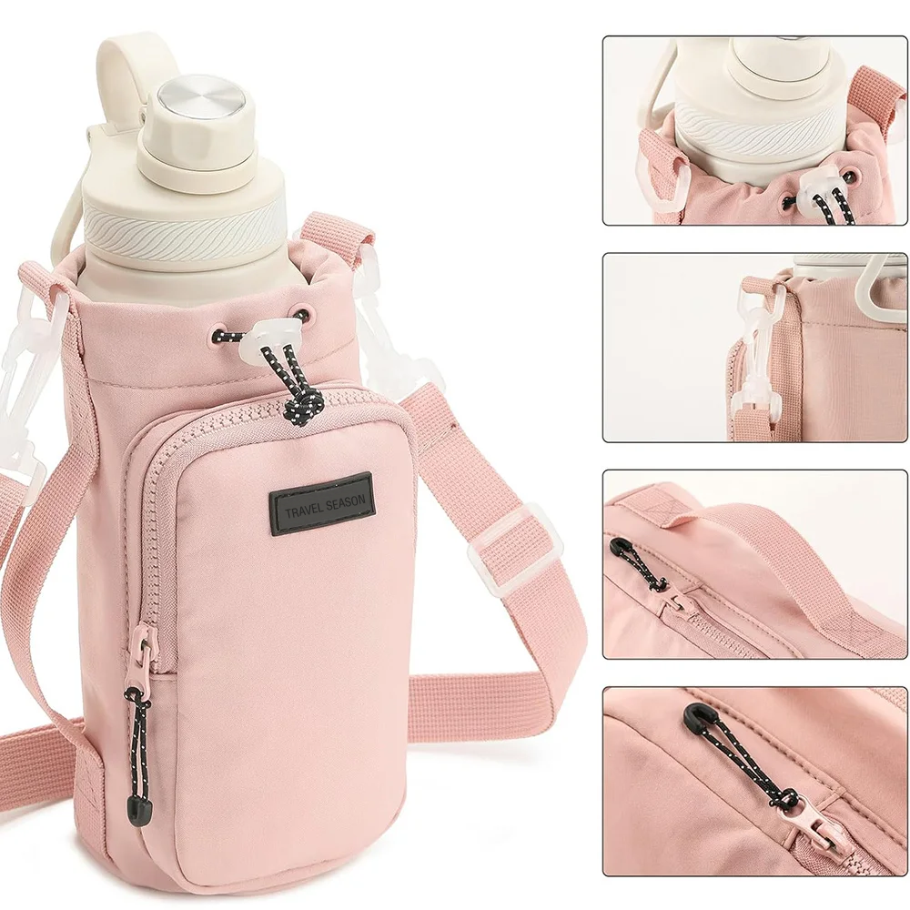 Portable Water Bottle Bag with - Outdoor Camping Water Tank reseña y precio