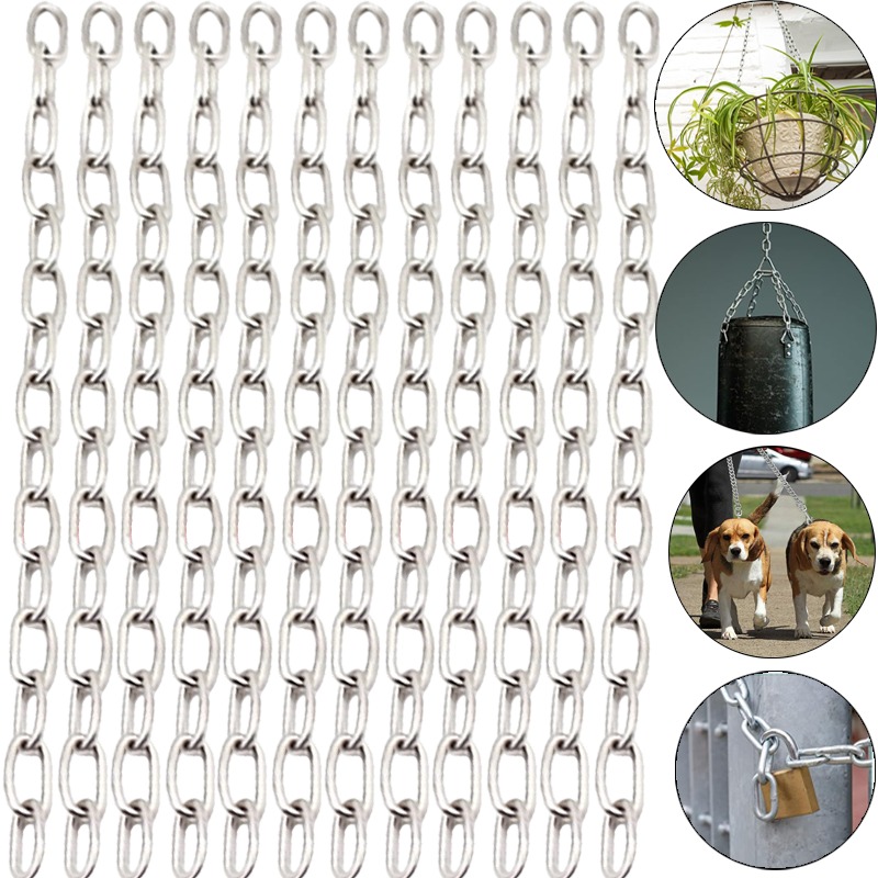 Stainless Steel Chains Sling L - Outdoor Camping Dog Fence reseña y precio