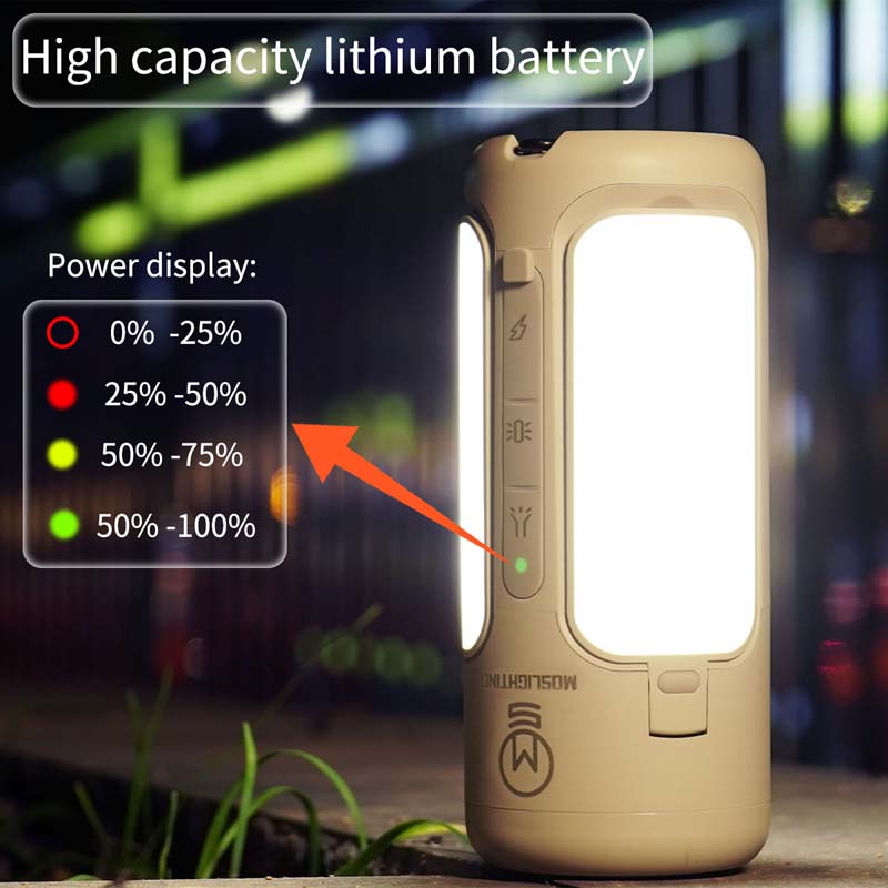 MOSLIGHTING Outdoor LED Campin - Zd Outdoor Camping reseña y precio