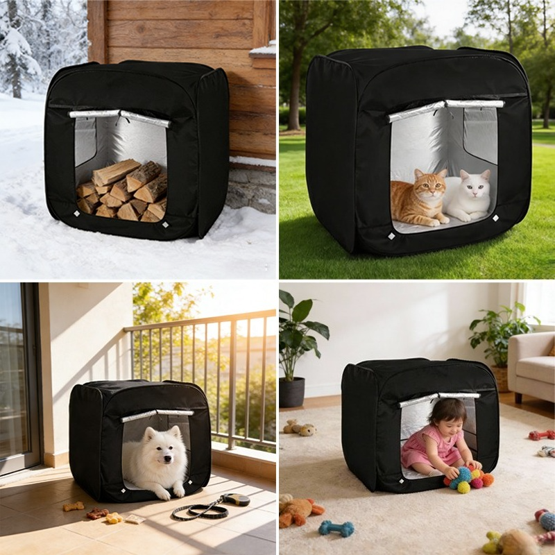 2026 Portable Foldable Extra L - Outdoor Camping Dog Fence reseña y precio