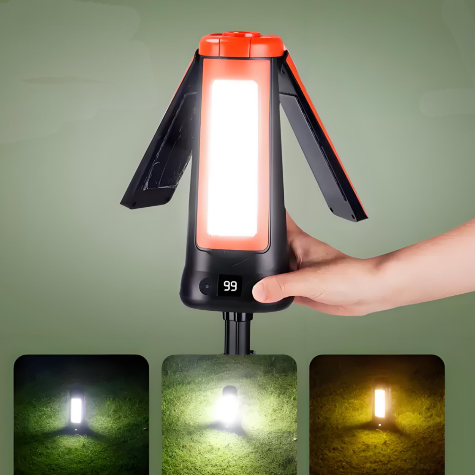 Telescopic Tent Lamp Adjustabl - Outdoor Camping Lampe reseña y precio