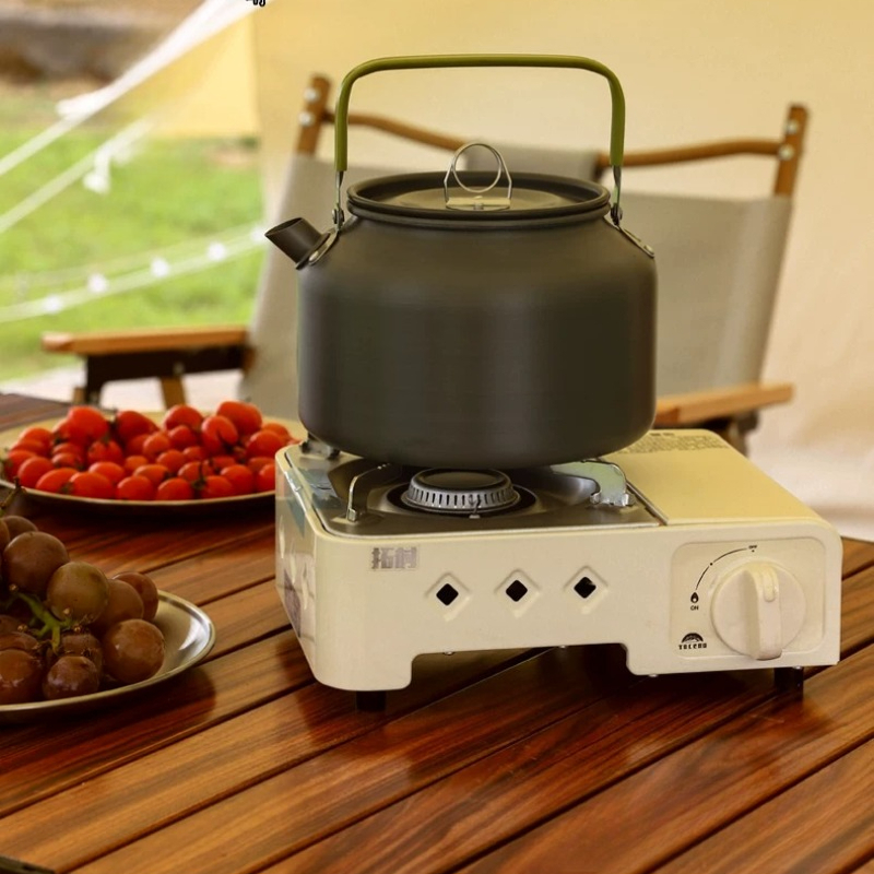 0.8L Outdoor Camping Coffee Po - Outdoor Camping Kettle reseña y precio
