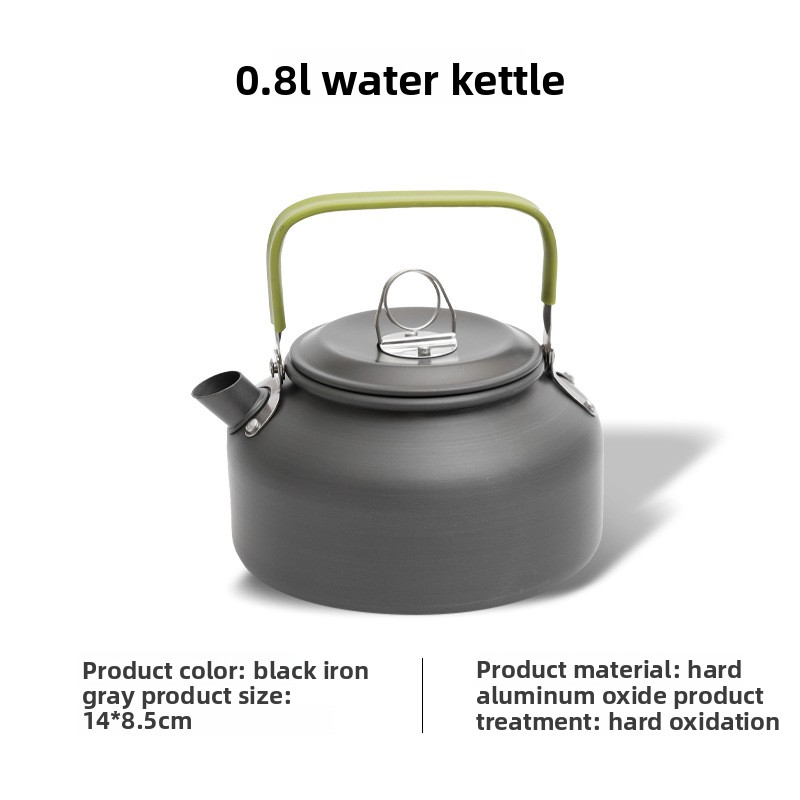 0.8L Outdoor Camping Coffee Po - Outdoor Camping Kettle reseña y precio
