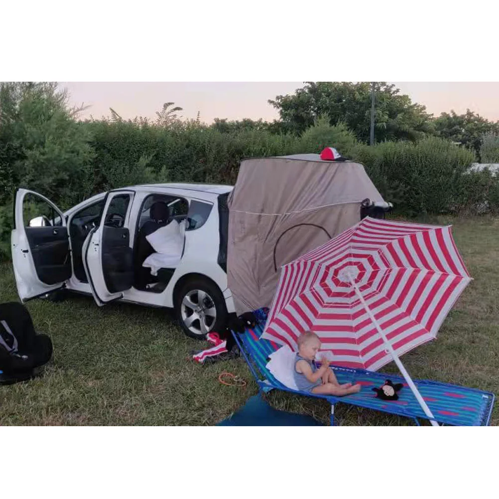 Car Rear Roof Outdoor Equipmen - Outdoor Camping Car Tail Tent reseña y precio