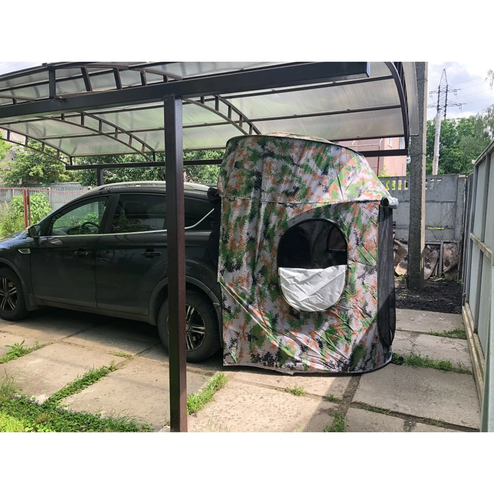 Car Rear Roof Outdoor Equipmen - Outdoor Camping Car Tail Tent reseña y precio