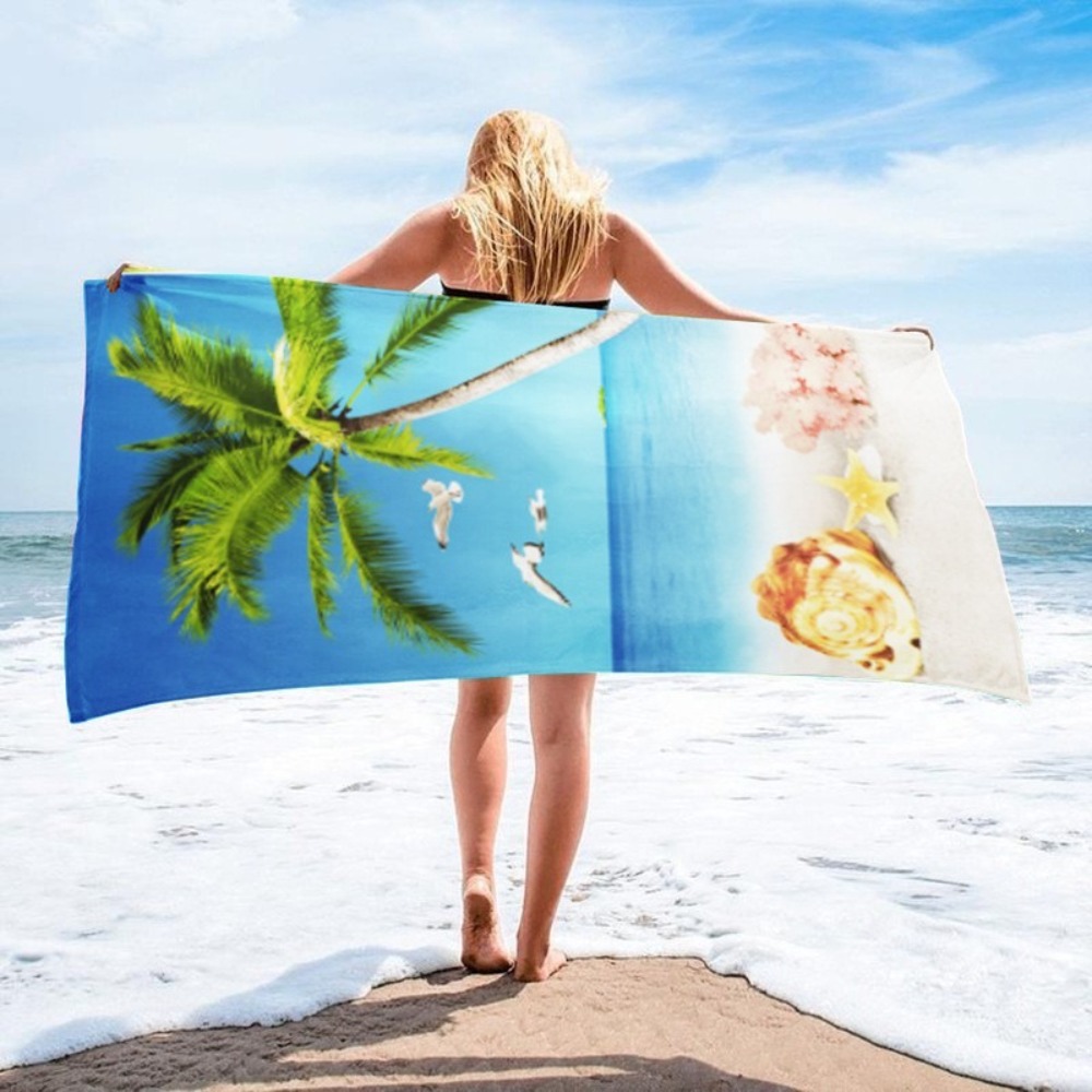 Leopard Print Bath Towel 70x14 - Outdoor Camping Blanket reseña y precio