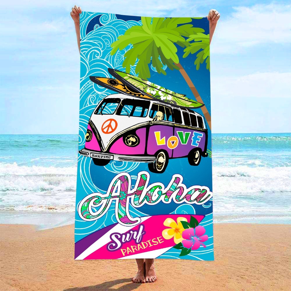 Leopard Print Bath Towel 70x14 - Outdoor Camping Blanket reseña y precio