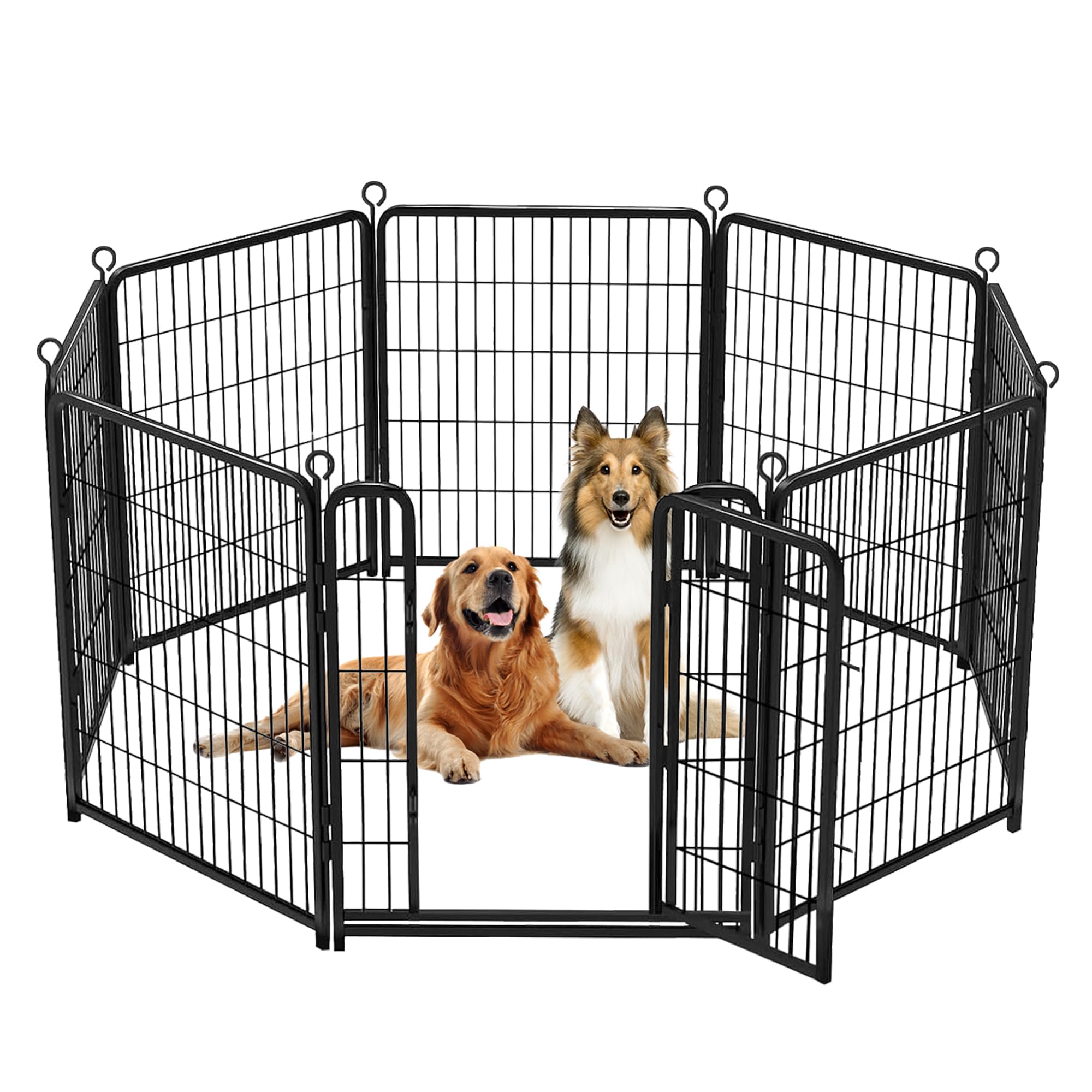 Dog Pet Fence Indoor/Outdoor,4 - Outdoor Camping Dog Fence reseña y precio