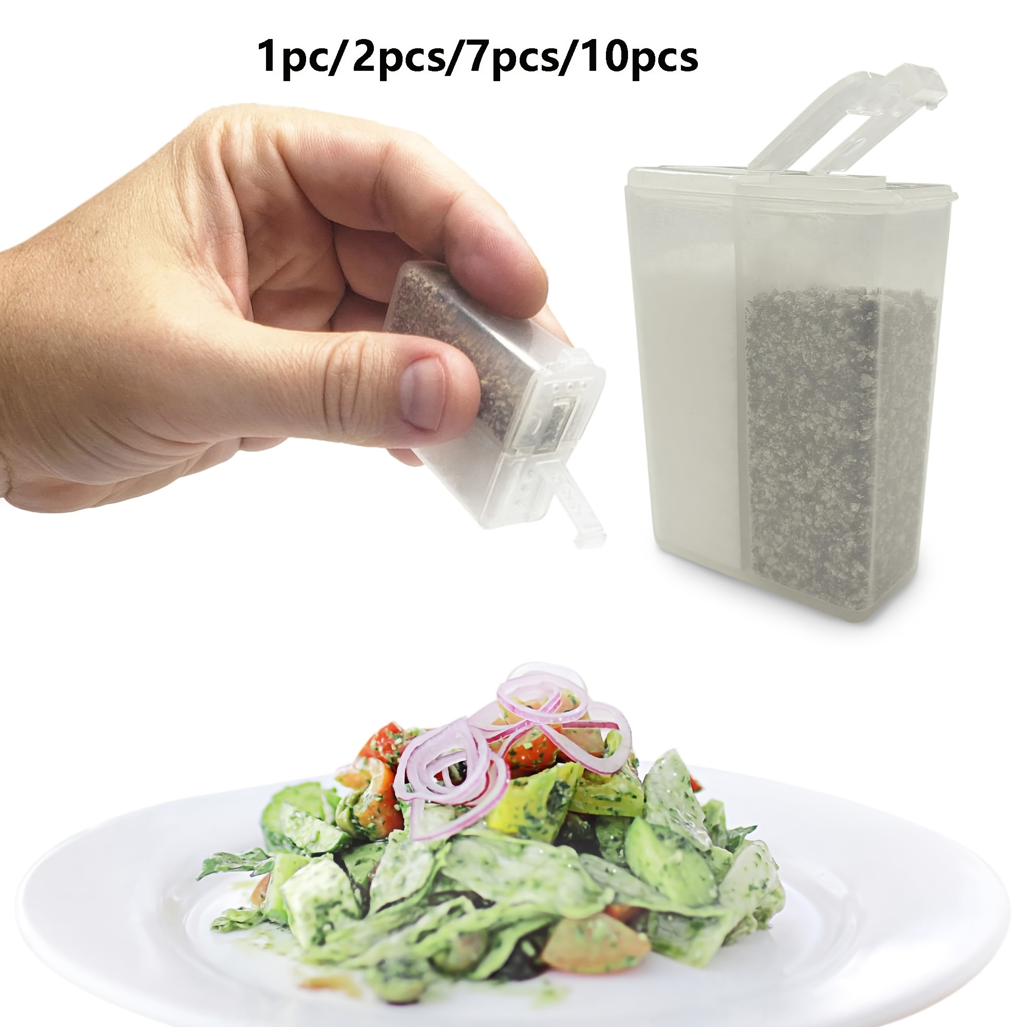 Mini Seasoning Bottles with Tw - Outdoor Camping Tools reseña y precio