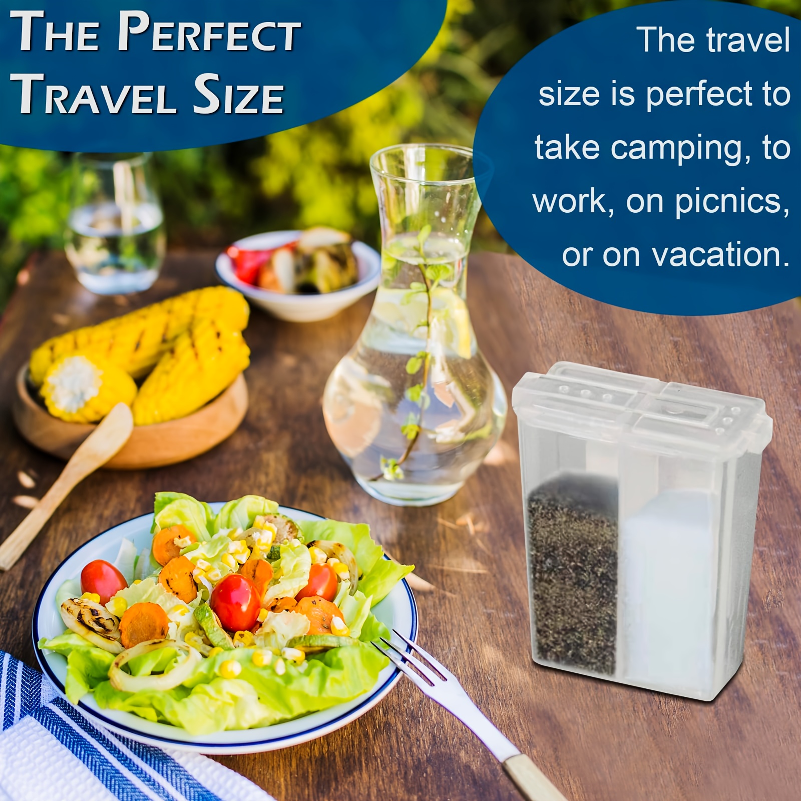 Mini Seasoning Bottles with Tw - Outdoor Camping Tools reseña y precio