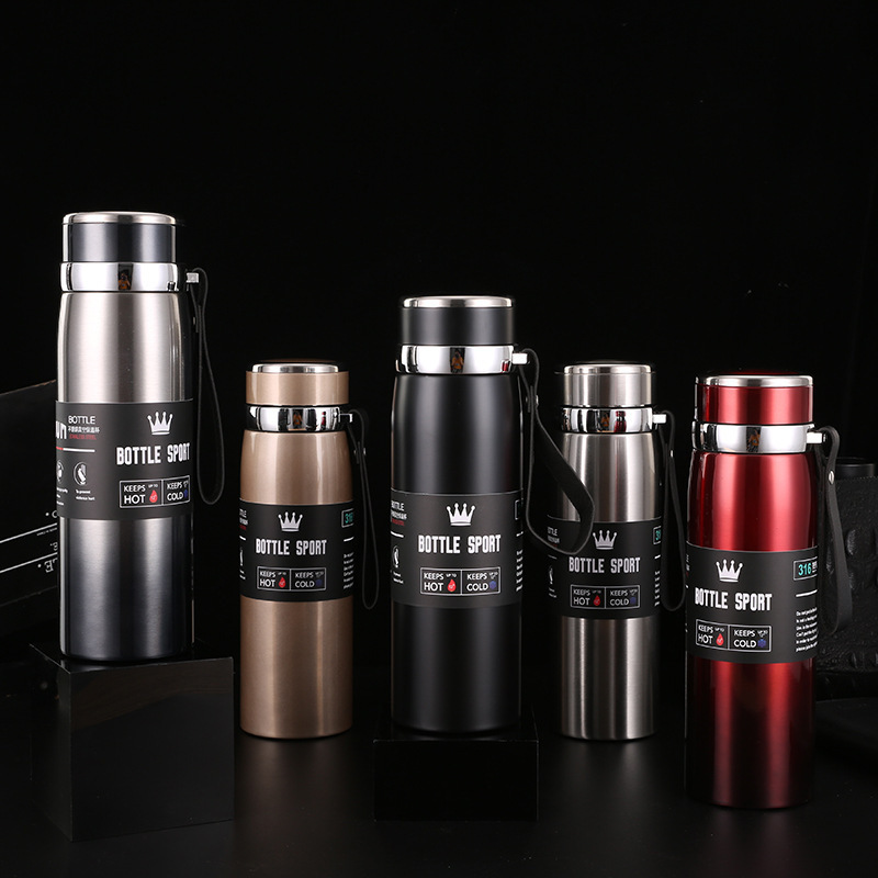1L Thermal Water Cup 316 Stain - Outdoor Camping Water Tank reseña y precio