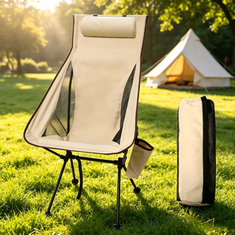 Portable foldable camping chai - Outdoor Camping Chairs reseña y precio