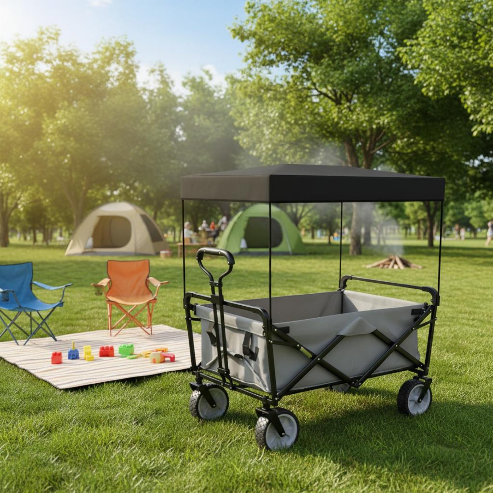 Wagon Cover Rainproof Camping  - Outdoor Camping Wagon reseña y precio