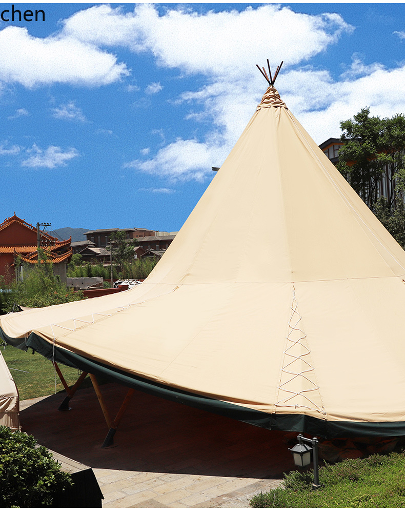 CP outdoor pyramid tent wild l - Outdoor Camping Exhibition reseña y precio