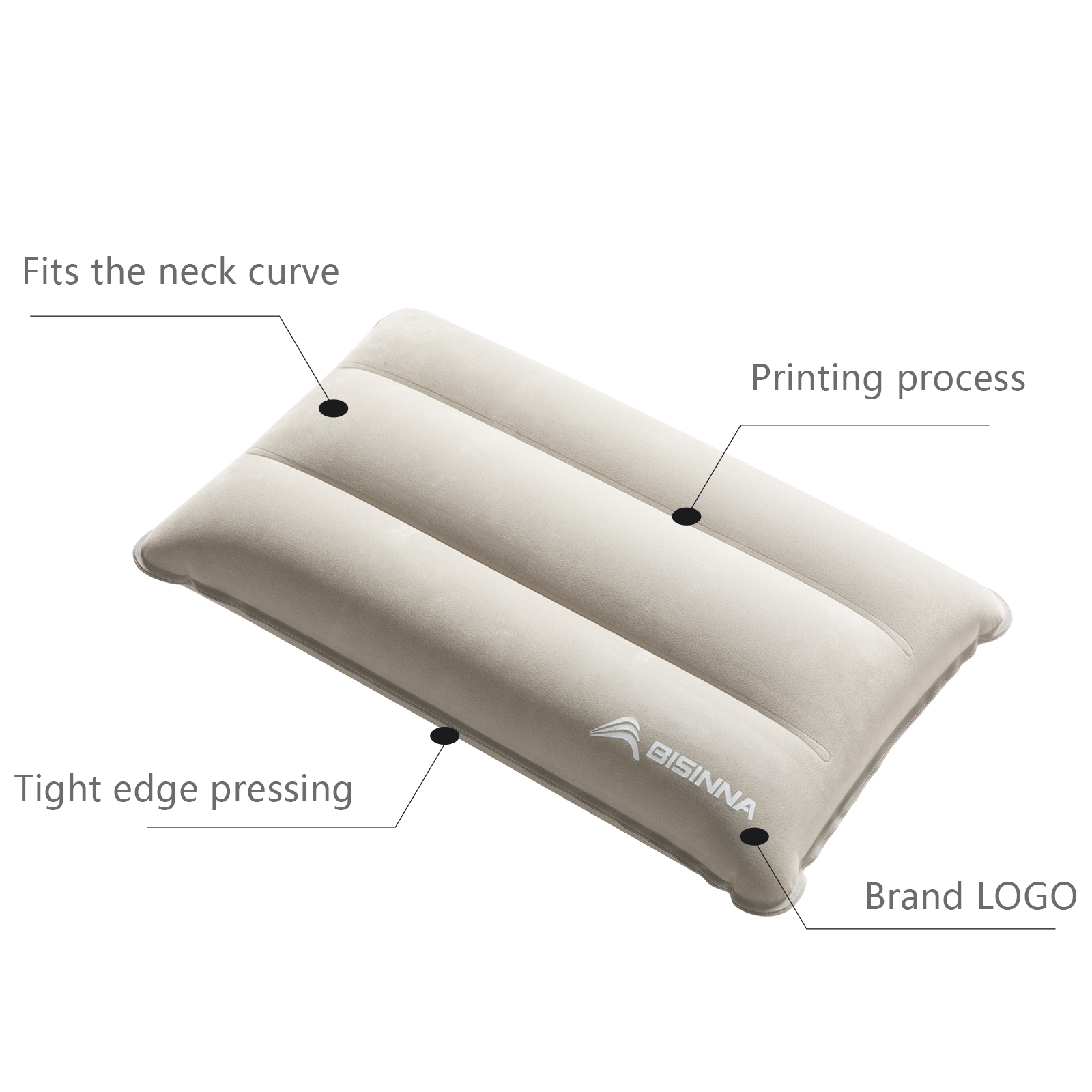 BISINNA Inflatable Pillow,Port - Outdoor Camping Quilt reseña y precio